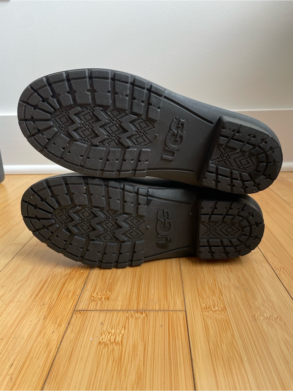 UGG Chevonne Matte Black Chelsea Rain Booties - Picture 3 of 5